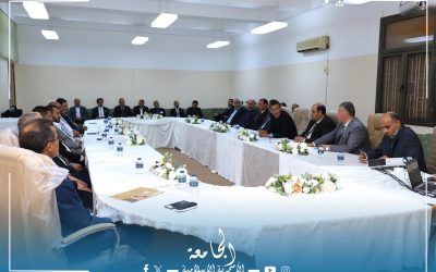 الاجتماع الدوري لمكتب الجودة وتقيم الأداء – كلية الاقتصاد والتجارة