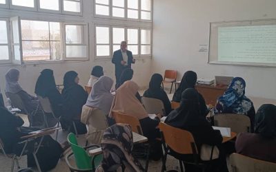 محاضرة علمية بعنوان “الخطوات المتبعة في كتابة البحث التاريخي”