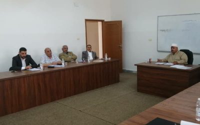 قسم اللغة العربية يناقش مقترحات بحوث التخرج