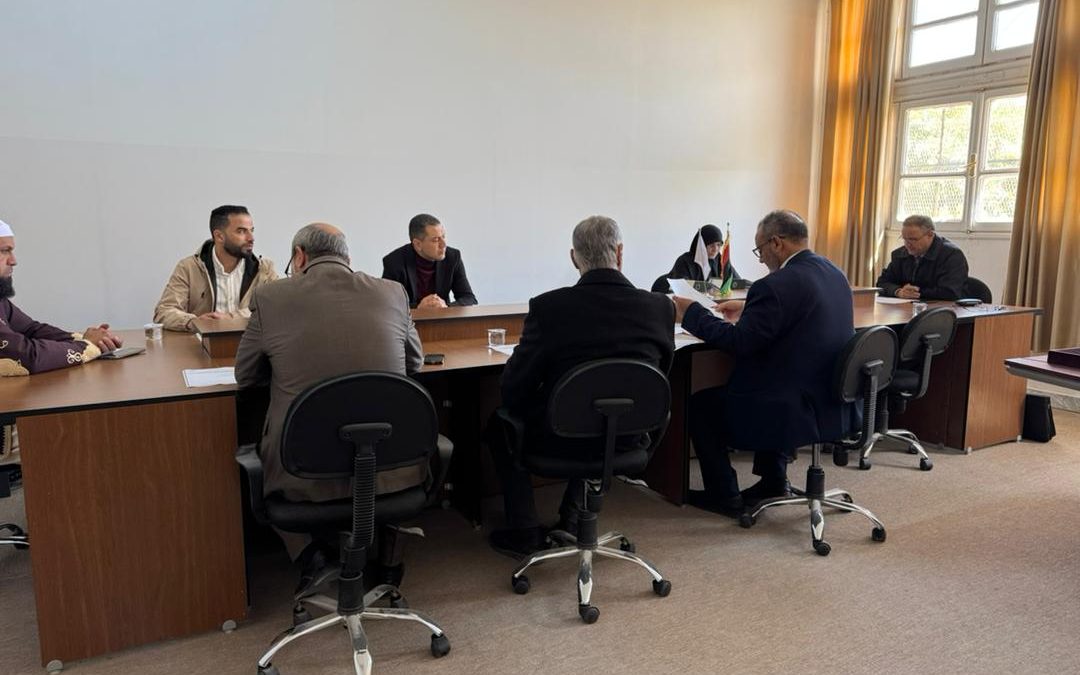 اجتماع مجلس الكلية الأول لفصل الربيع 2026م