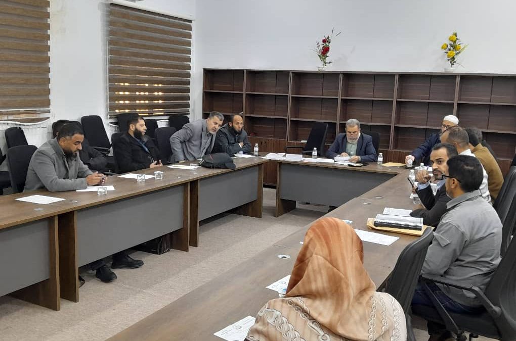 الاجتماع الثالث لمجلس الكلية لفصل الخريفق 2026/2025