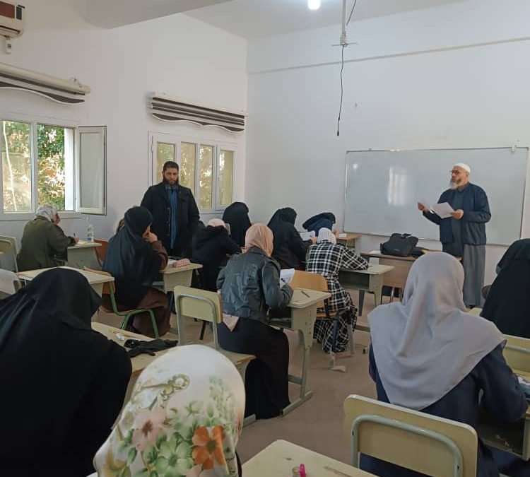 امتحان مستوى اللغة العربية (الضاد)