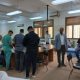 # الحملة الجامعية للتبرع بالدم .