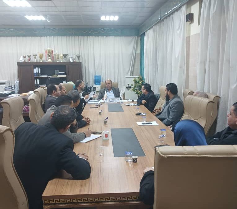 الاجتماع العادي الأول لمجلس الكلية لسنة 2026 ميلادية .