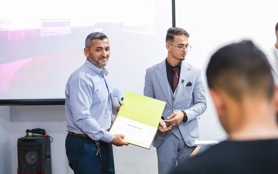 مناقشة مشاريع التخرج بقسم الهندسة المدنية