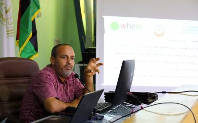 انطلاق المحاضرة التدريبة الأولى في البرنامج التدريبي لمشروع Wheel لبناء القدرات في مؤسسات التعليم العالي في ليبيا