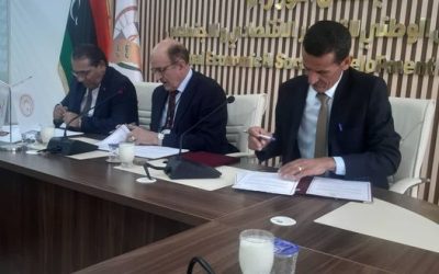 توقيع اتفاقية بين الجامعة الأسمرية الاسلامية والمجلس الوطني للتطوير الاقتصادي والاجتماعي.