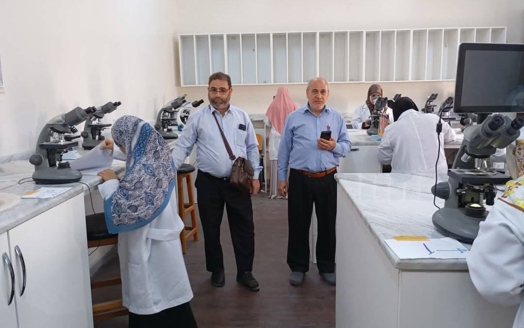 #متابعات امتحان الدور الاول مقرر علم الانسجة1 عملي