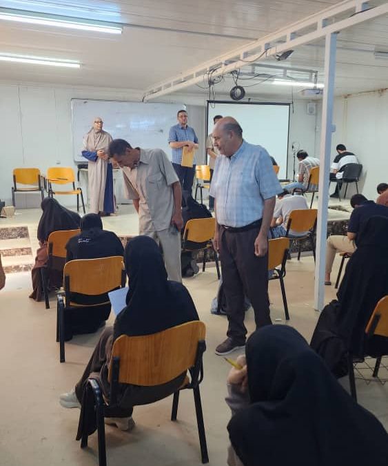 #متابعات زيارة رئيس الجامعة للكلية