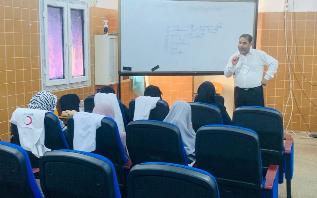 #متابعات اختتام دورة اساسيات التنفس الصناعي للمجموعة الثانية