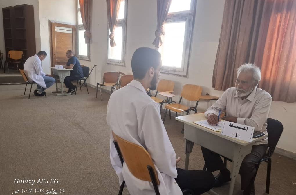 #متابعات الامتحانات العملية والشفوية لمقرر علم التشريح للسنة الثانية