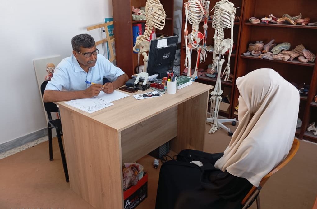 #متابعات امتحان الدور الثاني لمقرر علم التشريح للسنة الأولى