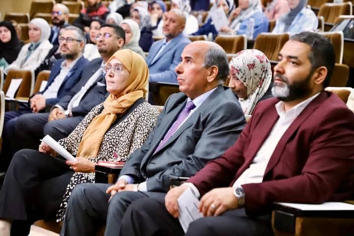 #متابعات حضور رئيس قسم علم الامراض بالكلية اليوم العلمي لعلم الامراض بجامعة بنغازي