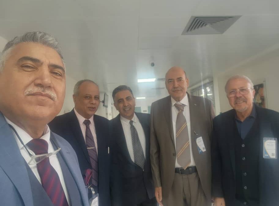 #متابعات مشاركة عميد الكلية في الامتحانات النهائية الزمالة العربية