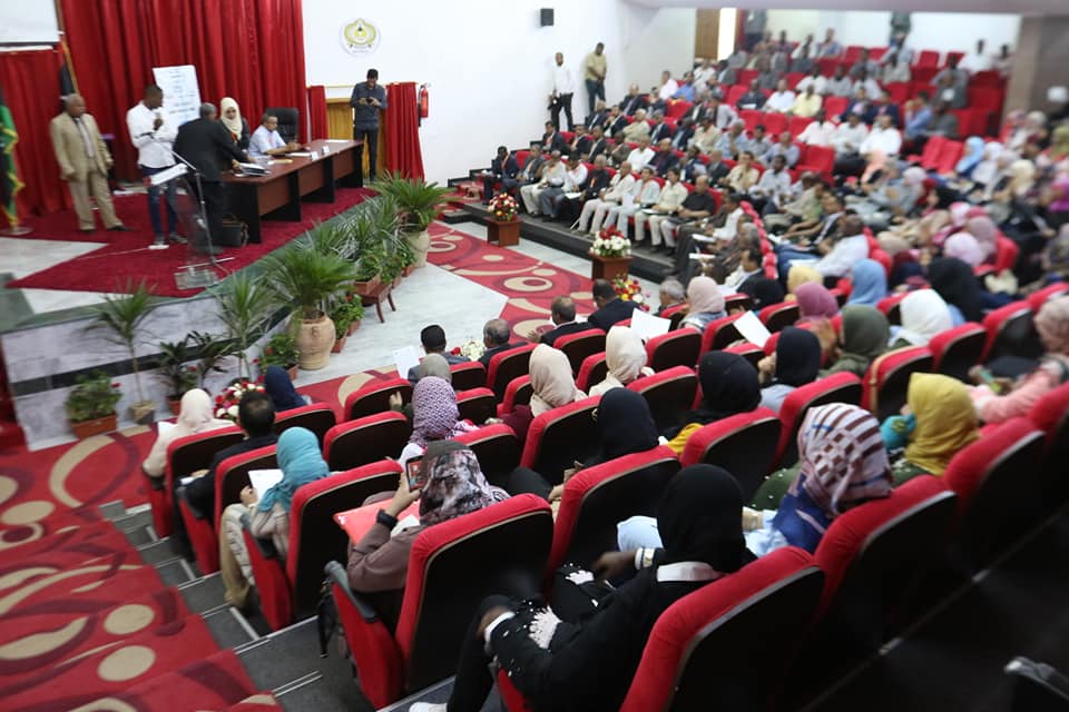 مشاركة الجامعة الأسمرية الإسلامية في فعاليات المؤتمر الثالث لطلبة الدراسات العليا