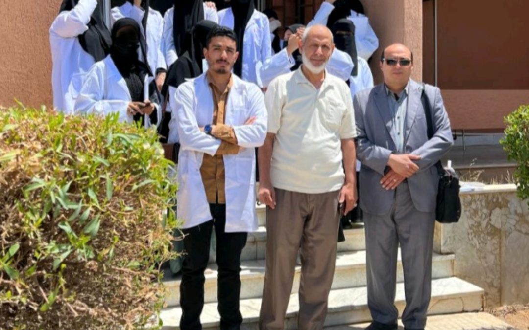 الزيارة الميدانية الأولى لطلبة قسم الفيزياء الطبية إلى المركز الصحي (القزاحية)