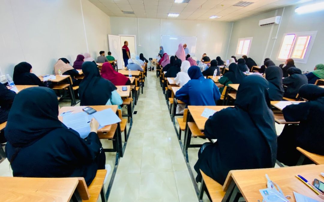انطلاق الإمتحانات النهائية لطلبة الأقسام العلمية في كلية العلوم.