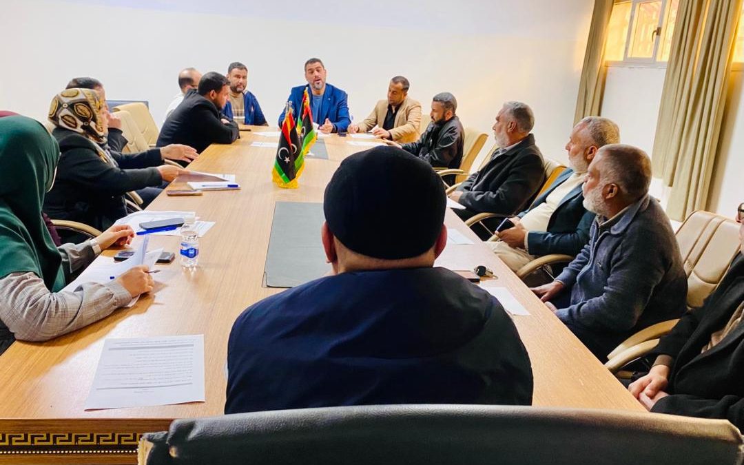 اجتماع لجنة الامتحانات بكلية العلوم للعام الجامعي 2025-2026م