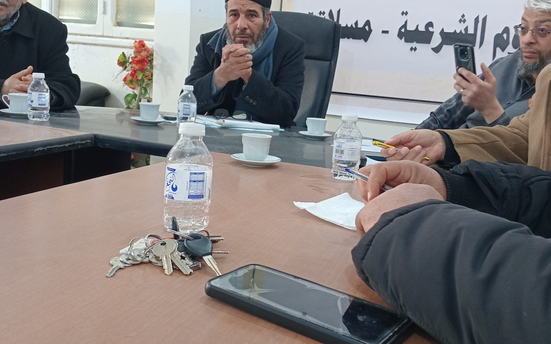 اجتماع مجلس الكلية العادي السادس