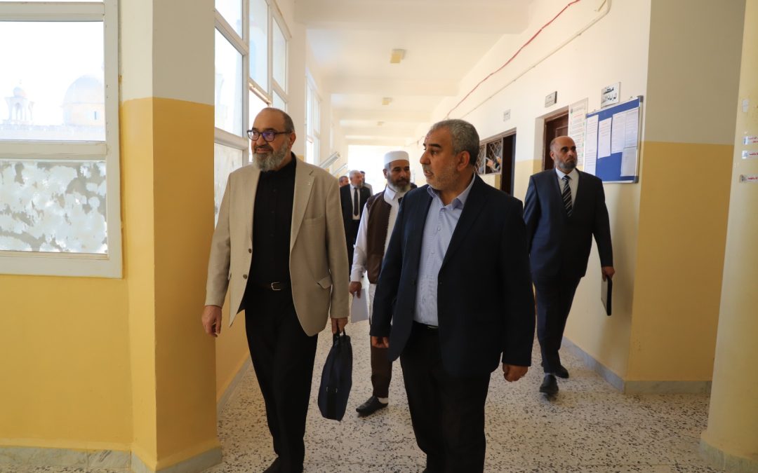 زيارة فريق التدقيق الخارجي المكلف من المركز الوطني لضمان جودة واعتماد المؤسسات التعليمية والتدريبية لكلية العلوم الشرعية مسلاتة