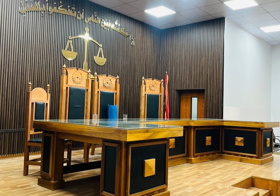الزيارة الميدانية الأولى لمجمع المحاكم مصراتة